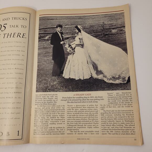 Jacqueline Kennedy Onassis Lot Of 3 Book And Magazines 1994 Time Newsweek - Picture 9 of 13